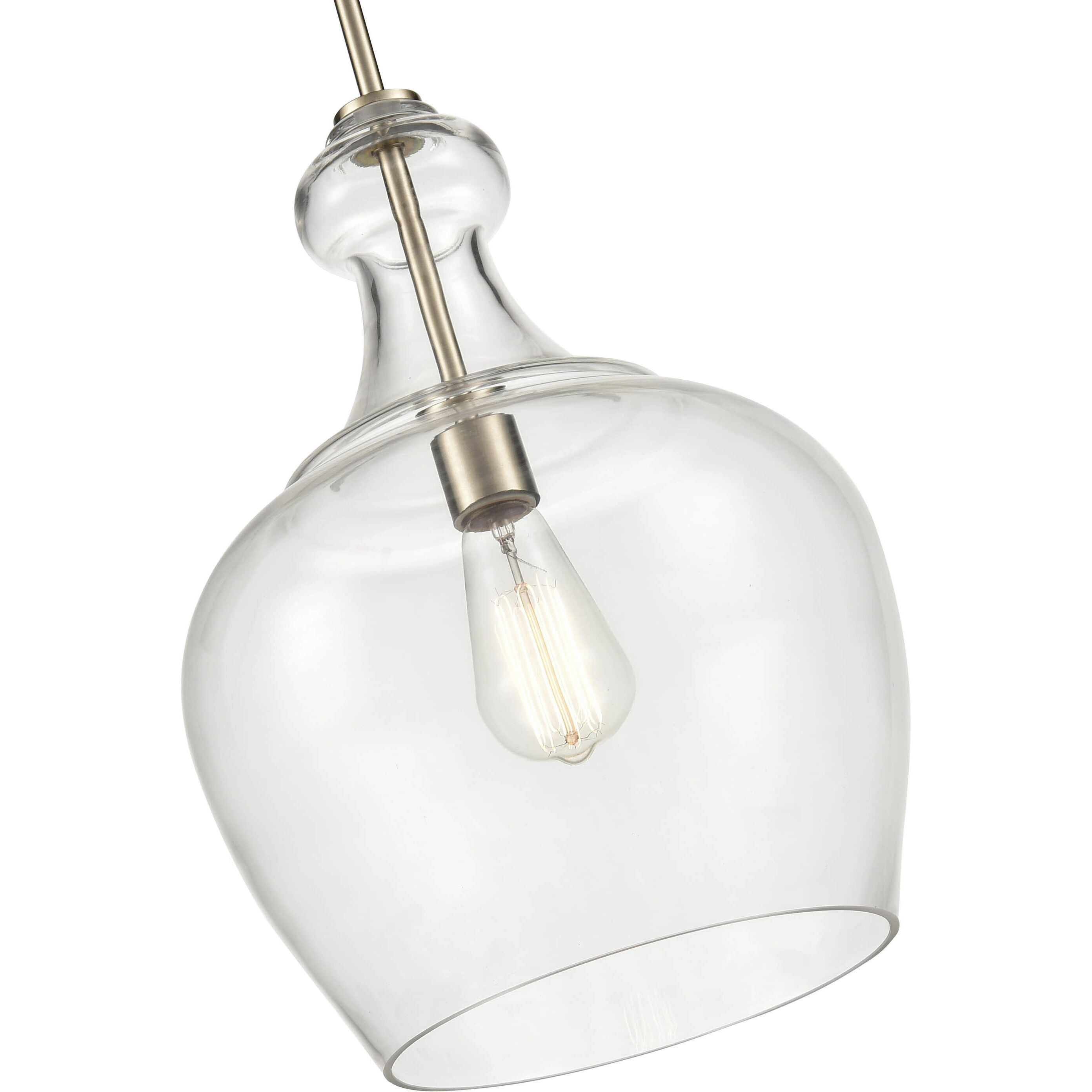 Corra 1 Light 11.75 inch Modern Gold Pendant Ceiling Light